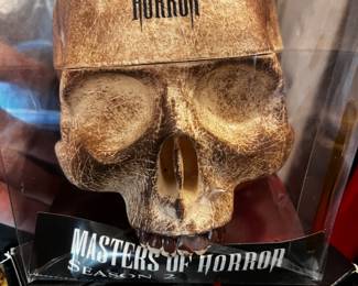 Master of Horror DVD collection in a skull 11 DVD's