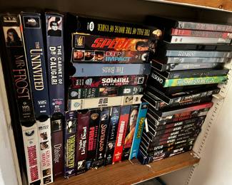 VHS tapes