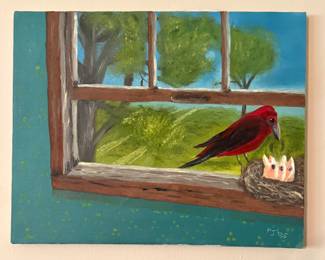 Original painting on canvas signed