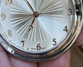 Japan movement pocket watch