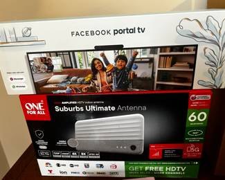 Suburbs ultimate antenna ; Facebook portal TV