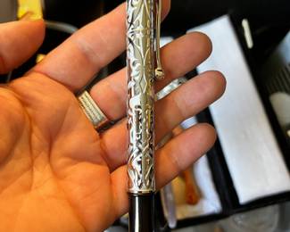 Pelikan Ballpoint pen silver pen