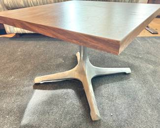 George Nelson Herman Miller Side Table with Steel Base