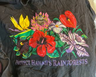Vintage 1990' Protect Hawaii's Rainforests T-Shirt