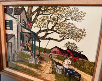 Vintage Hargrove painting 