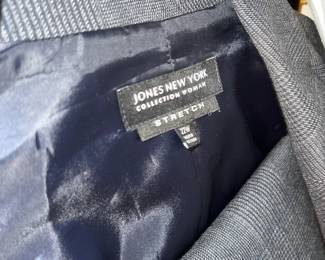 Jones New York clothes jacket suit