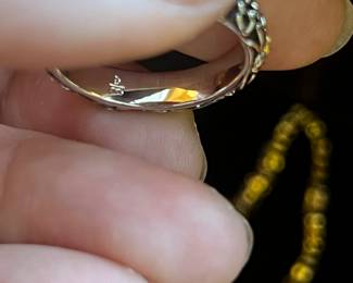 sterling silver ring Black Hills 