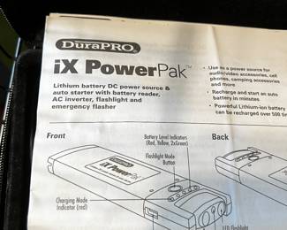 DuraPRO iX Power pack
