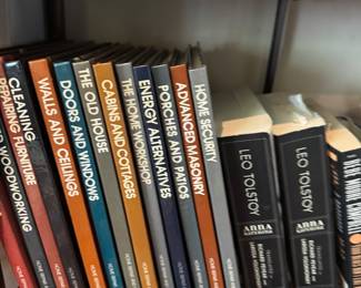 Vintage timeline home repair books