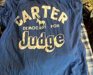 Carter democrat for judge political vintage t-Shirt