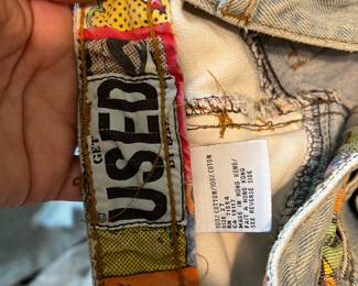 Get USED jeans vintage Hip Hop