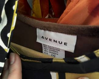 Avenue clothes