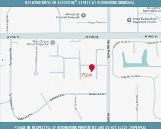 This home is located in neighborhood with precise HOA rules- please do not arrive on property prior to the early bird sign-in. A parking attendant will be present to assist with questions on where to park. DO NOT PARK on neighborhood's streets but in guest parking only. There is overflow parking available in the neighborhood south and the church parking lot north of 86th street connected with a crosswalk. Both options are a quick walk to this property. Please be respectful of the neighborhood's rules so we can successfully throw this AWESOME sale!