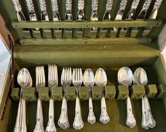 Gorham Sterling silver flatware set