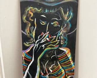 Tom Cash art-Cigarette Girl
