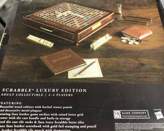 Luxury scrabble