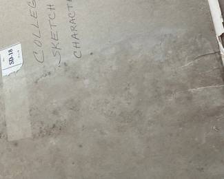 Tom Cash college sketchpad