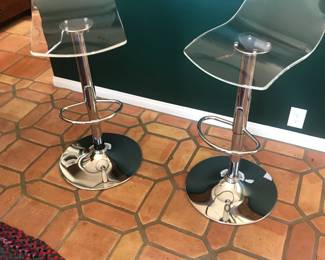 Acrylic barstools