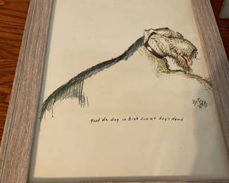 Tom Cash art-this is not large in size