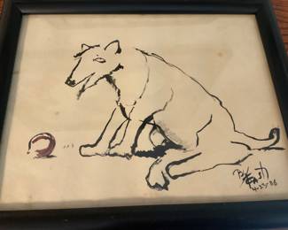Tom Cash art-this is not large in size