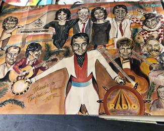 Poster done by Tom Cash for National Public Radio