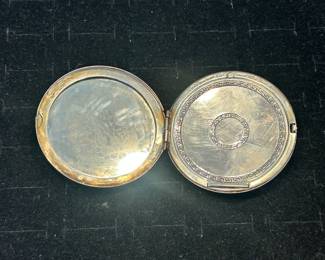 Sterling silver compact