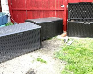 Large Deck/Garden Storage (3) 