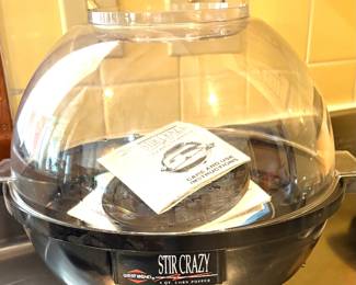 West Bend Stir Crazy 6 Quart Electric Popcorn Popper Maker 