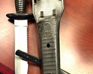 Vintage  DIVE KNIFE ETERNAL TRADEMARK