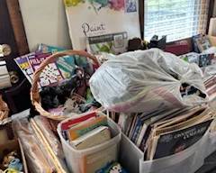 Crafting books.