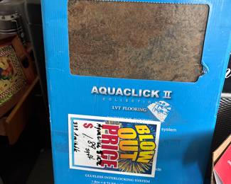 She bought this flooring and didn't have a chance to install it.  It came from Busenbark.
