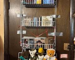 Movies for you, stuffed animals for the kids.