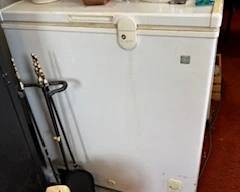 Cute little freezer.  Works well.