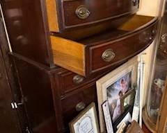This is the chest to the bedroom set.  The side table is on top of it.