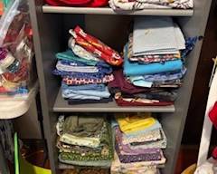 This is a portion of the material available.  She has some beautiful yardage.