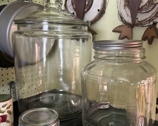 Aren't these great jars?  And big!!