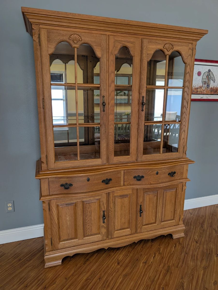 Virginia House china hutch