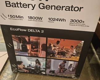 2700 watt Ecoflow generator used once