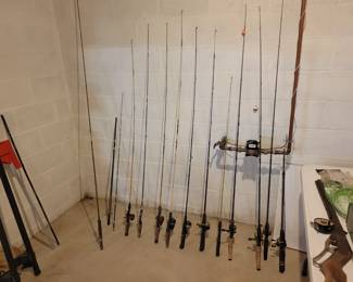 Fishing equipment.