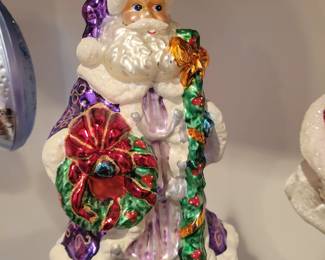 Christopher Radko Yorkshire Nicholas 2000 Glass Ornament Vintage