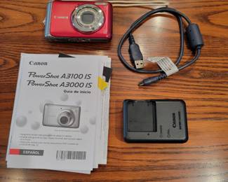 Cannon powershot digital camera.