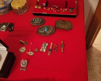 Some Great belt buckles and belts available!
