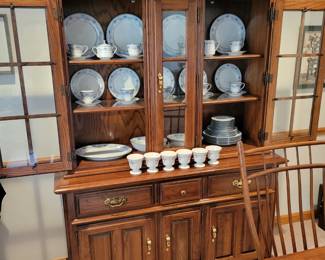Beautiful china cabinet.