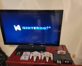 Nintendo 64 N64 Console + 2 Controllers. Zelda and other games priced separately.