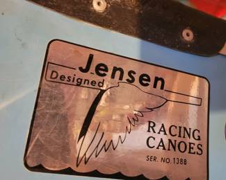 Jenson Racing canoe #1388 excellent condition!!