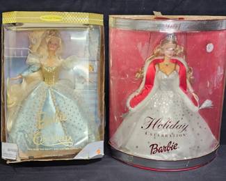 Collector's Ed Barbies:Cinderella & '01 Holiday