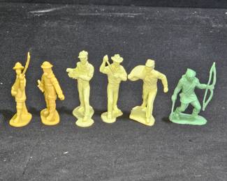Vintage Marx Farm, Fire Fighters, Robin Hood Figs.