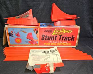 Vintage Johnny Lightning Stunt Track Set