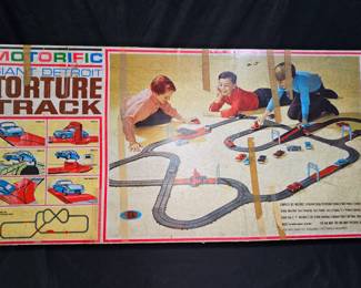 Vtg Ideal Motorific Giant Detroit Torture Track