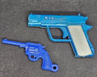 3 Vintage Toy Miniature Revolvers